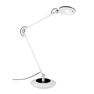 Moderná nastaviteľná stolová lampa biela vrátane LED - Roderic