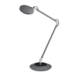 Moderná nastaviteľná stolová lampa antracitová vrátane LED - Roderic