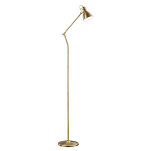 Vintage predĺžená stojaca lampa bronzová - Jasper