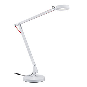 Moderná nastaviteľná stolová lampa biela vrátane LED - Pixar