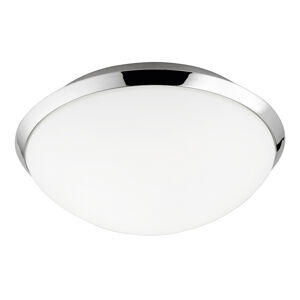 Moderné okrúhle kúpeľňové stropné svietidlo chróm vrátane LED - Nando