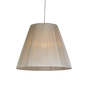 Vidiecka závesná lampa so šedým tienidlom - Olsen