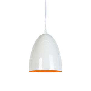 Moderné závesné svietidlo biele vrátane LED - Pulo