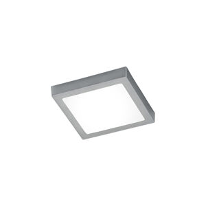Moderné hranaté stropné svietidlo oceľové so sklom vrátane LED - Boy