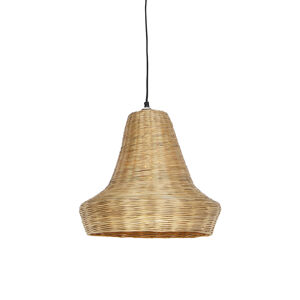 Vidiecka závesná lampa bambus 40 cm - Lolium