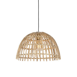 Vidiecka závesná lampa bambusová 55 cm - Cane Magna