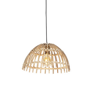 Vidiecka závesná lampa bambusová 42 cm - Cane Magna