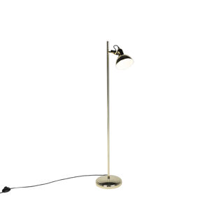 Podlahová lampa v štýle Art Deco zlatá 1-žiarovka - Tommy