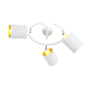 Moderné stropné svietidlo biele 3-svetlé - Lofty