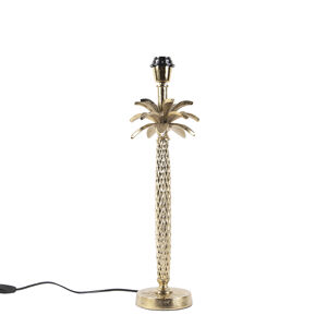 Stolná lampa Art Deco zlatá bez tienidla - Areka