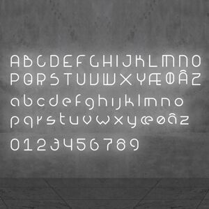 Artemide Artemide Alphabet of Light malé písmeno na stenu i