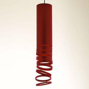Artemide Závesná lampa Artemide Decomposé, červená