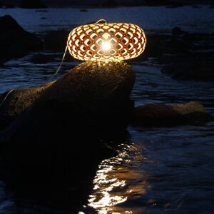 david trubridge Kina závesná lampa Ø 80 cm karamel