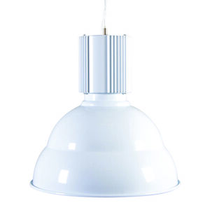 Závesná lampa Priemyselná biela