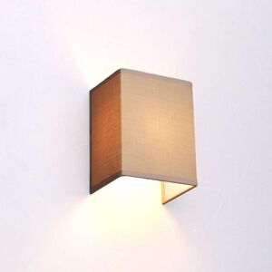 Rustikálna nástenná lampa béžová - Vete