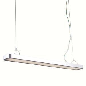 Závesné svietidlo Tube U 2 x 28W strieborné