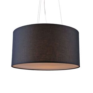 Závesná lampa Drum 60 čierna