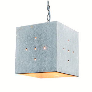Závesná lampa Betón
