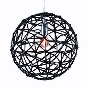 Závesná lampa Birdy 40 čierna