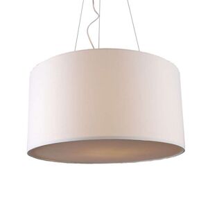 Závesná lampa Drum 60 krémovo biela