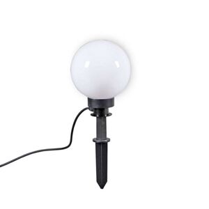 Vonkajšia guľová lampa 20 s hrotom zeme