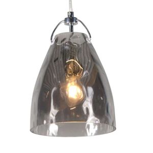 Závesná lampa dymové sklo Treviso V.