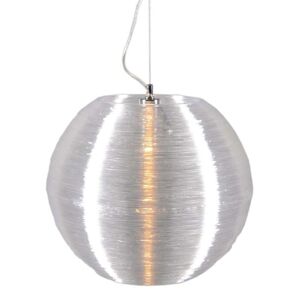 Závesná lampa Lugano 41 číra