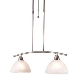 Závesná lampa Firenze 2 oceľ