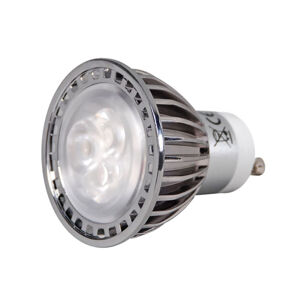 Stmievateľná LED GU10 - svetelný výkon 3 W = 30 W, teplá biela
